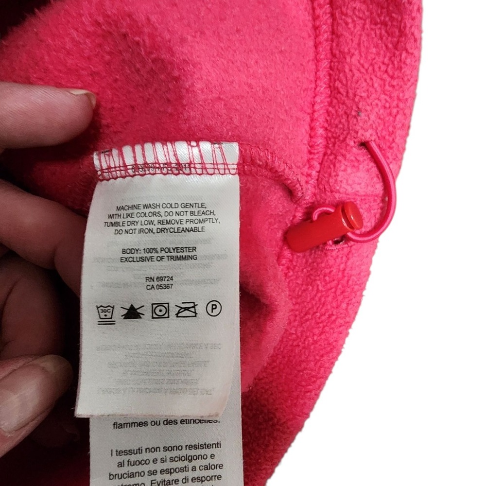 Columbia Fleece Jacket Full Zip Pink Women's Size 3X Outdoor Activewear - Picture 3 of 5